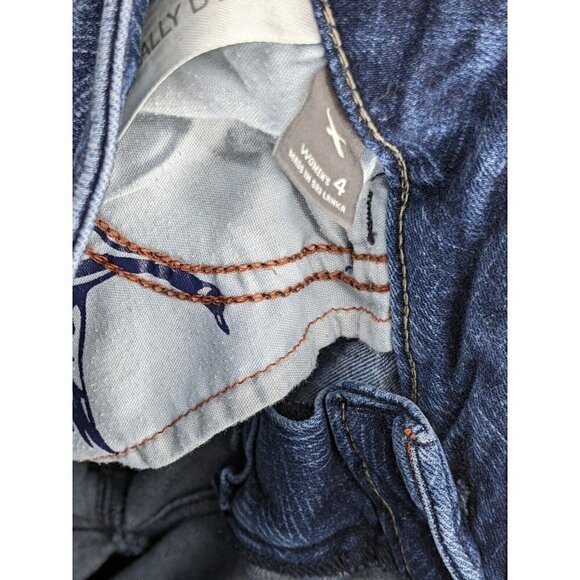 Eddie Bauer Slightyl Curvy Skinny Ankle Print Jeans Women's 4 (MEAS 27 X 26) - Picture 4 of 9